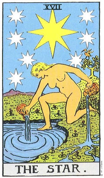 La Estrella — arcano mayor del tarot